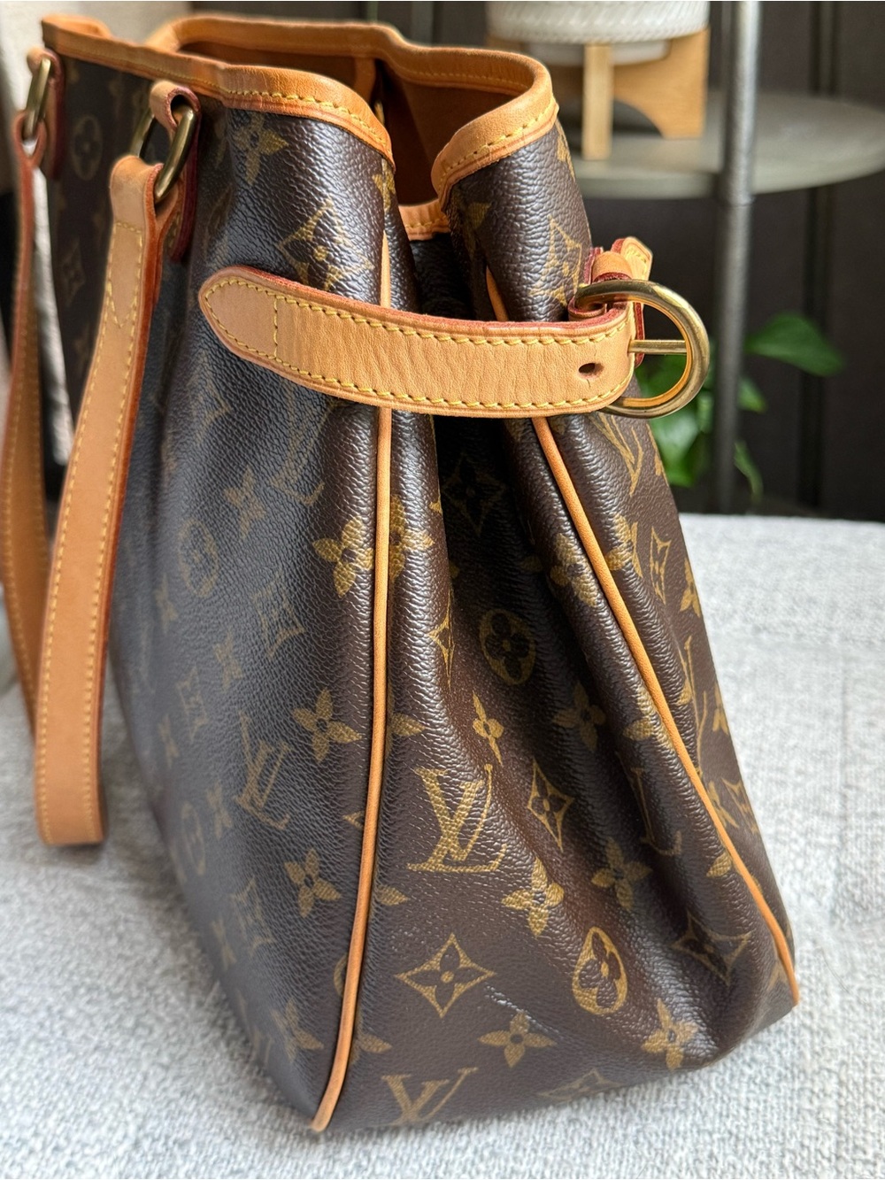 Vintage Louis Vuitton Monogram Batignolles Horizontal Tote - Picture 9 of 11